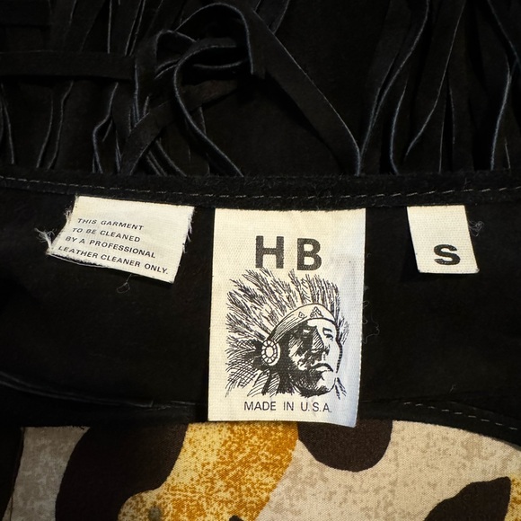 Suede fringe crop - Picture 4 of 5